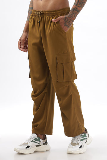 MUSTARD LOOSE FIT CARGO PANT