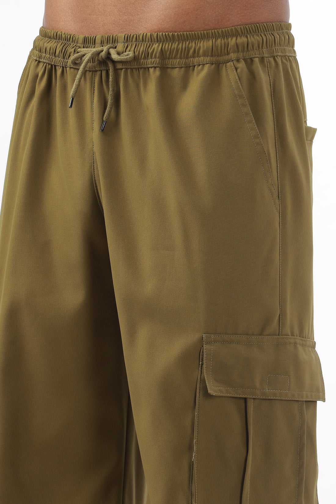 KAKHI LOOSE FIT CARGO PANT