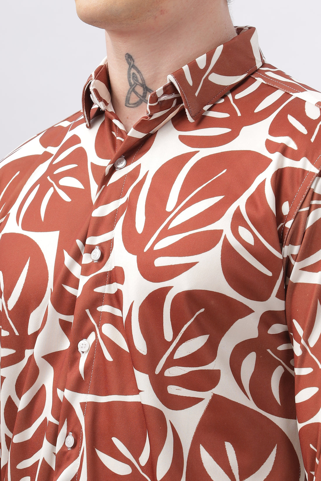 GRAND LEAFY PRINTED SHIRT