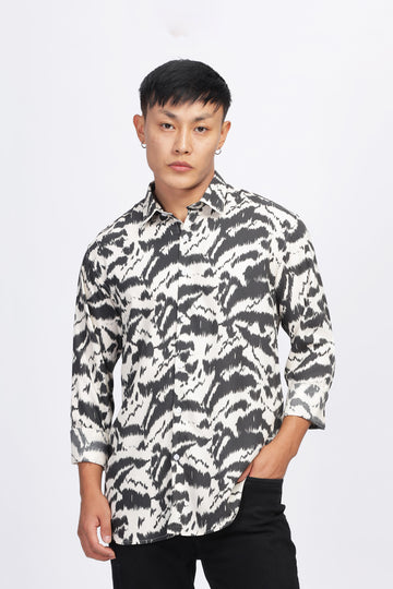 ZEBRA BLACK & WHITE SHIRT